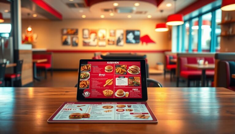 Wendys Allergen Menu